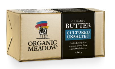 organic meadow unsalted butter